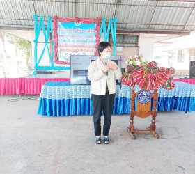 นางจิราพร  เกษมทรัพย์  นายกองค์การบริหารส่วนตำบลรอบเมือง  เป็นประธานเปิดโครงการศูนย์พัฒนาเด็กเล็กปลอดโรคไวรัสโคโรนา COVID 19 วันที่ 25 ก.พ. 2565