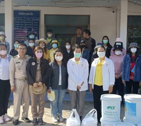 วันที่ 16-17 มกราคม พ.ศ.2566 เวลา 09.00 น. องค์การบริหารส่วนตำบลรอบเมือง นำโดย นางจิราพร เกษมทรัพย์ นายกองค์การบริหารส่วนตำบลรอบเมือง ดำเนินโครงการป้องกันและควบคุมไข้เลือดออก ประจำปีงบประมาณ 2566