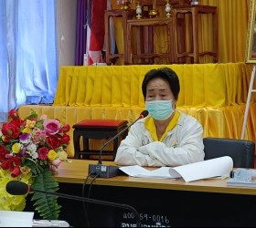 นางจิราพร เกษมทรัพย์  นายกอบต.รอบเมือง เป็นประธานเปิดการประชุมคณะกรรมการและคณะอนุกรรมการกองทุนหลักประกันสุขภาพองค์การบริหารส่วนตำบลรอบเมือง