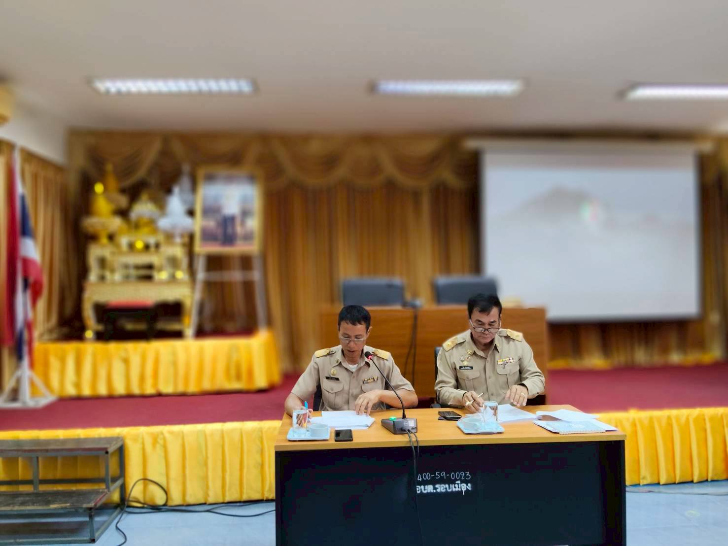 ประชุมคณะกรรมการกองทุนหลักประกันสุขภาพองค์การบริหารส่วนตำบลรอบเมืองครั้งที่ 3/2569 วันที่ 8 มิถุนายน 2569
